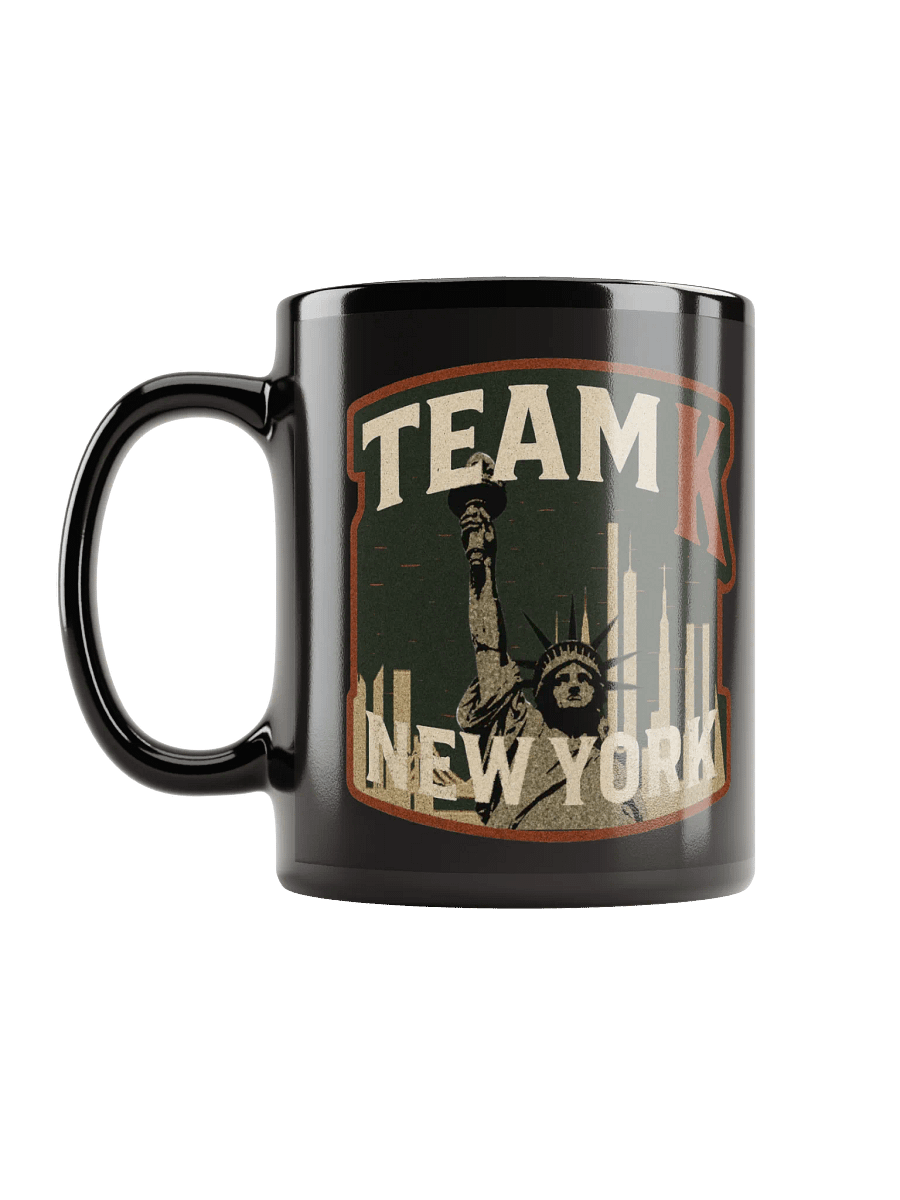 Team K New York Black Mug product image (12)