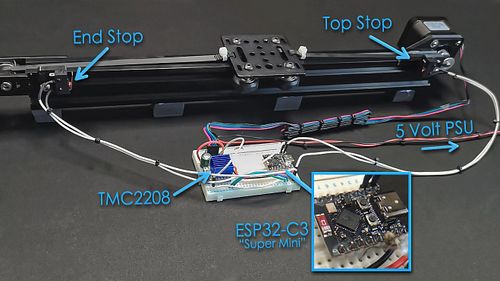 Stepper Motor Tutorial (Coming soon) is almost coded!
So far it has:
* Homing
* Start & End Stop Microswitches
* Controlled b...