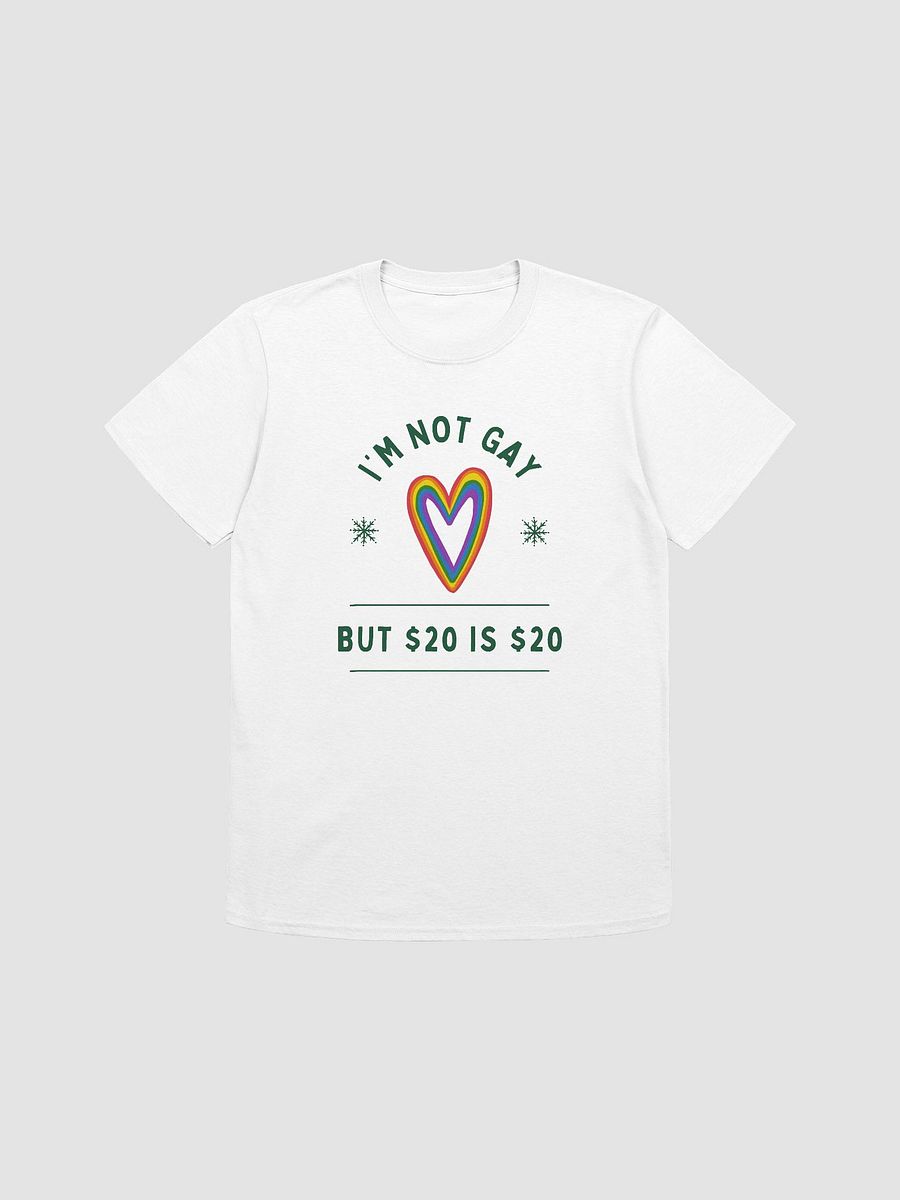 I'm Not Gay But $20 is $20 Unisex T-Shirt V15 product image (7)