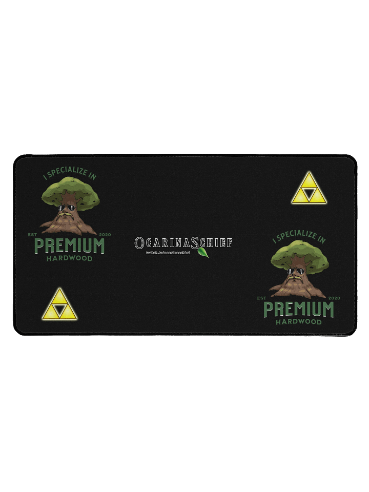 Premium Hardwood Desk Mat 15.5" x 31.5" product image (1)
