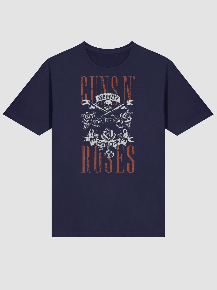 Guns N' Roses T-Shirt - Faded Appetite for Destruction Crest product image (2)