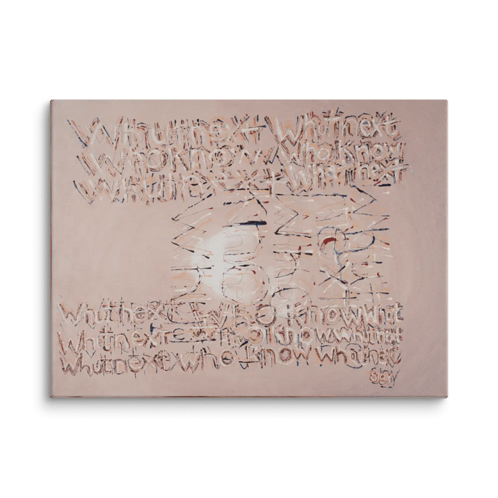 Whut Next on Canvas (24" x 32") product image (1)
