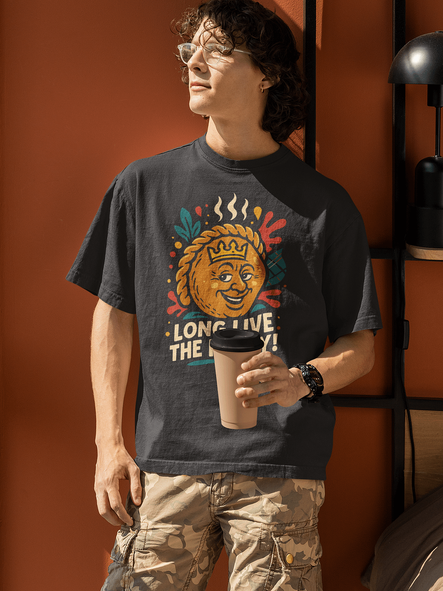 Long Live the Pasty! - Cornwall Oversized Faded T-Shirt product image (12)