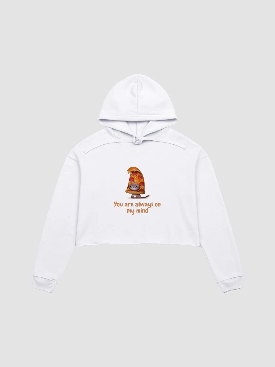 Pizza Cat Crop Hoodie product image (5)