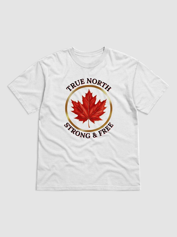 True North Maple Leaf T-Shirt (Black Font) product image (1)