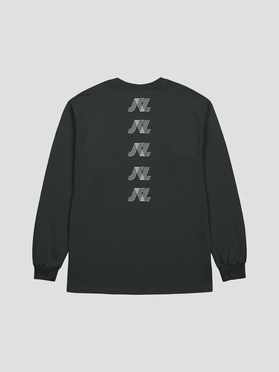 JAZ BLACK OR GREY UNISEX LONG SLEEVE T-SHIRT product image (4)