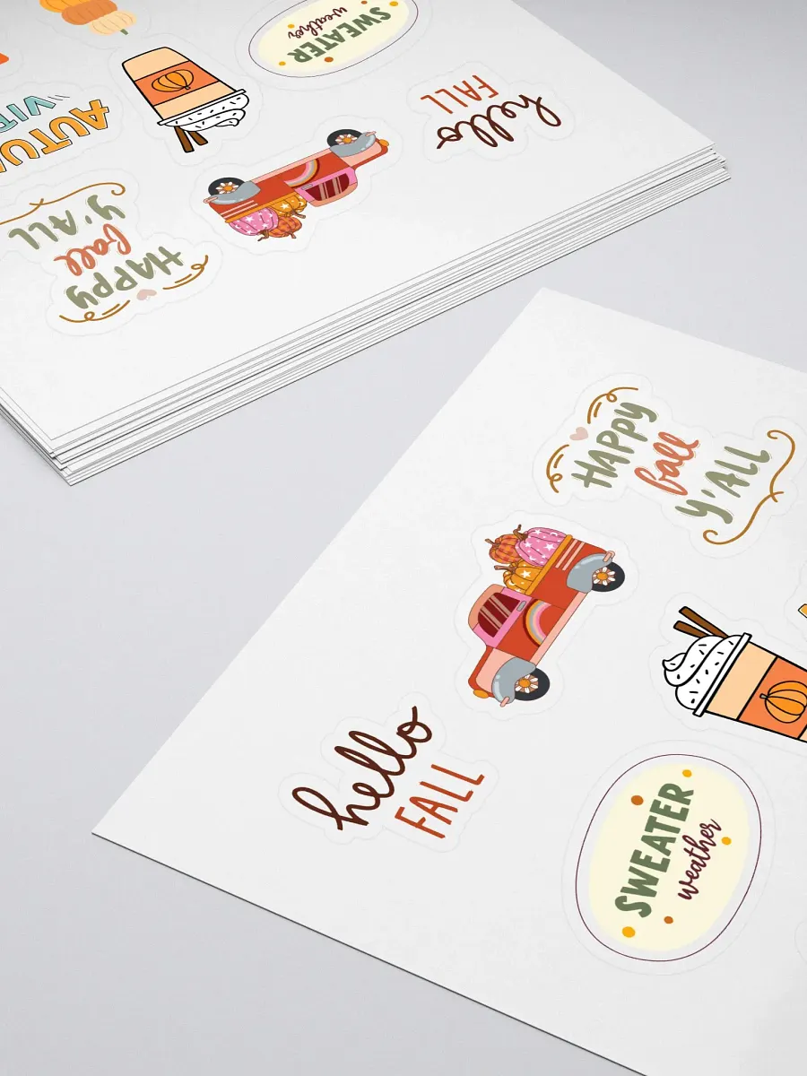 Autumn Vibes Sticker Pack product image (4)
