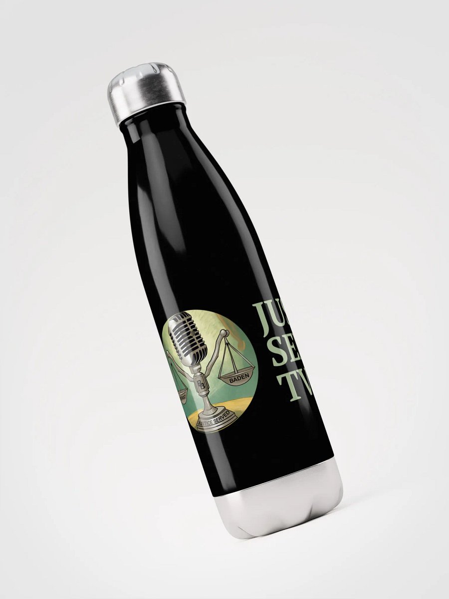 Justice Served TV Stainless Steel Water Bottle product image (3)