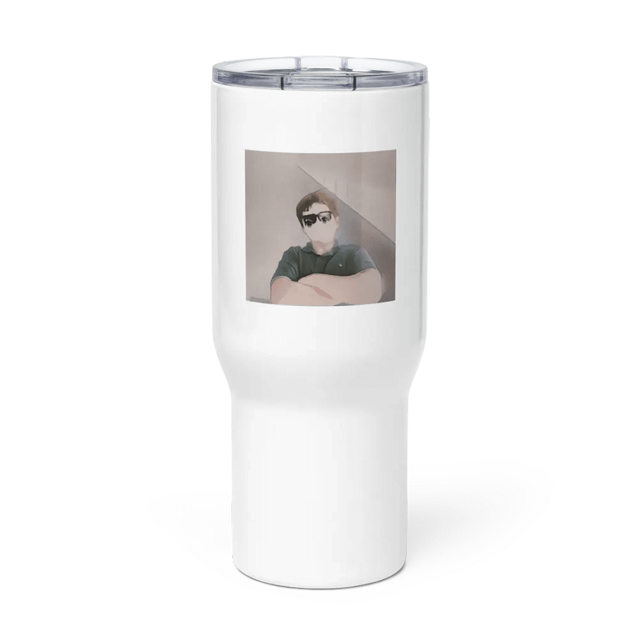 OJ Abstract Portrait Travel Mug product image (3)