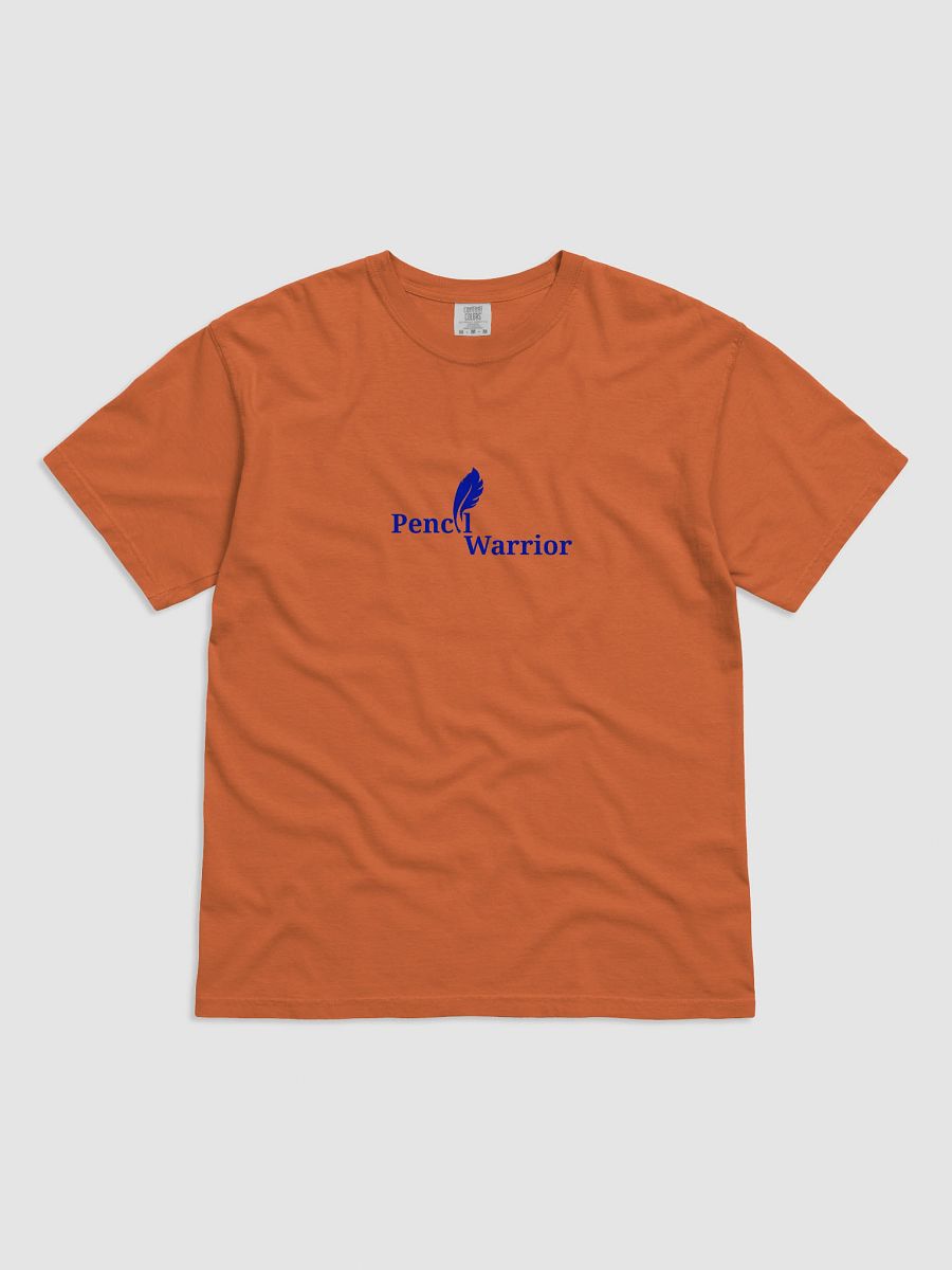 Pencil Warrior Blue Feather T-Shirt product image (1)