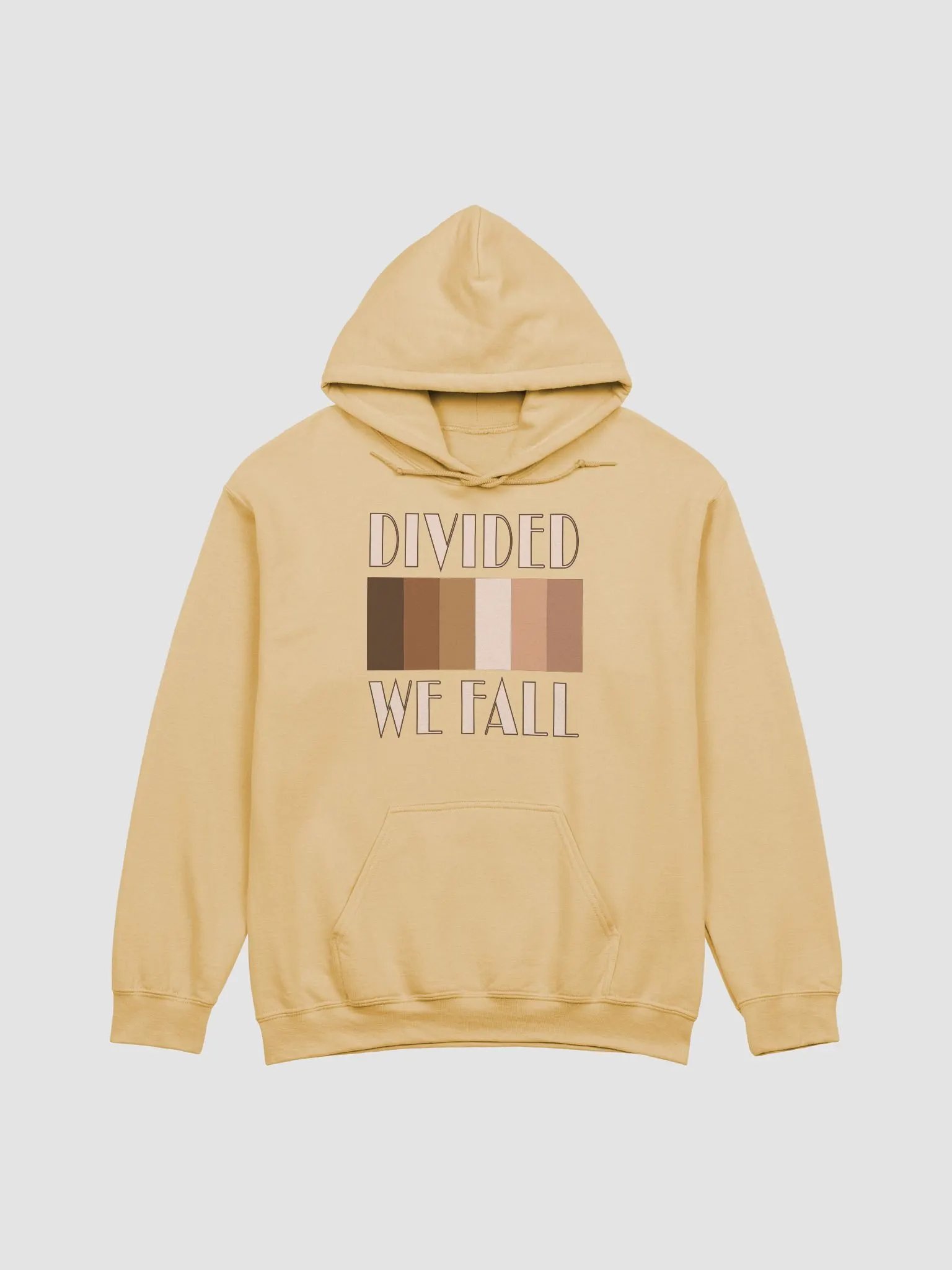 Divided We Fall - Skin Colour One - Gildan Classic Hoodie product image (2)
