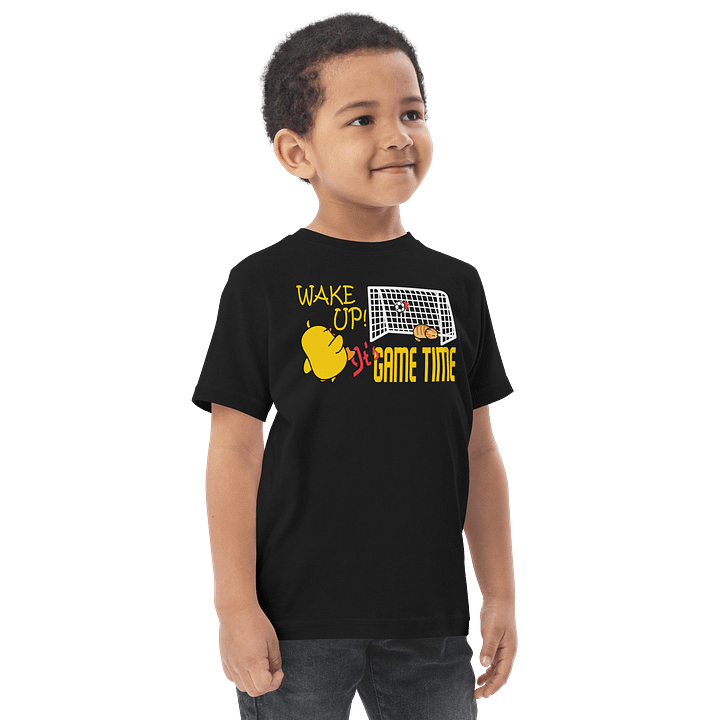 Soccer Cat (WAKE UP, It's GAME TIME) - Toddler T-shirt product image (2)