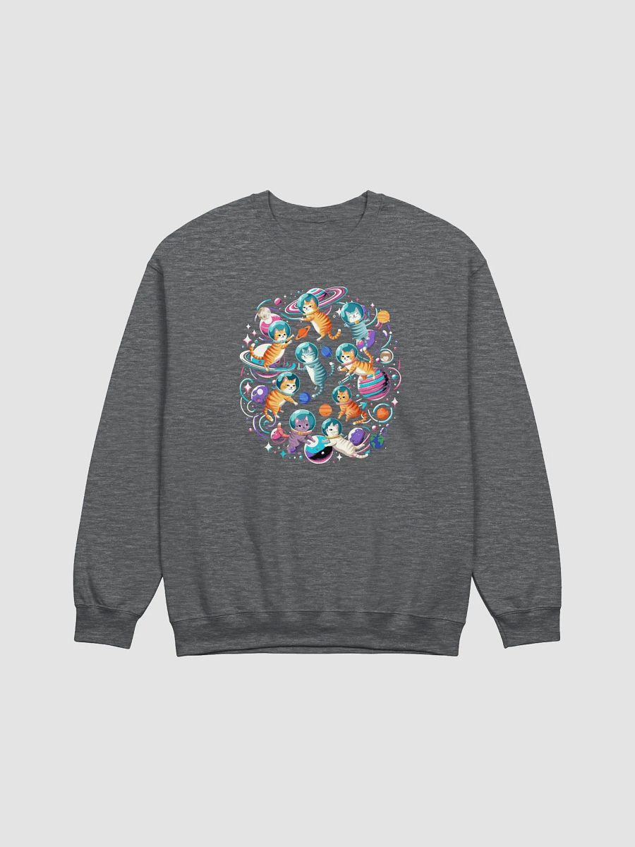 Cats In Space Adventure Crewneck Sweatshirt product image (3)