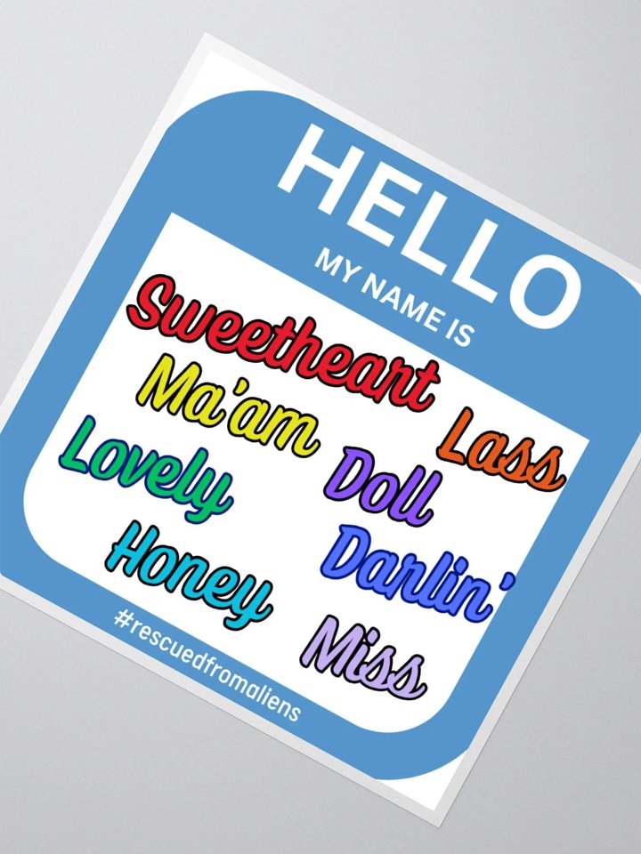 Nicknames Sticker product image (4)