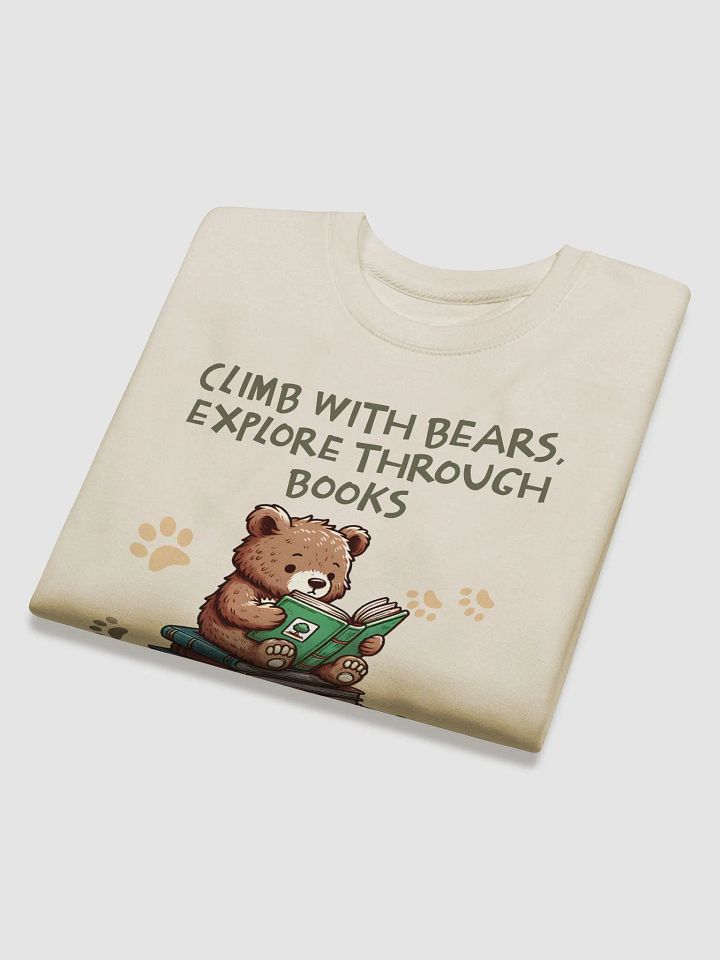 Bear Bookworm Premium Sweatshirt product image (1)