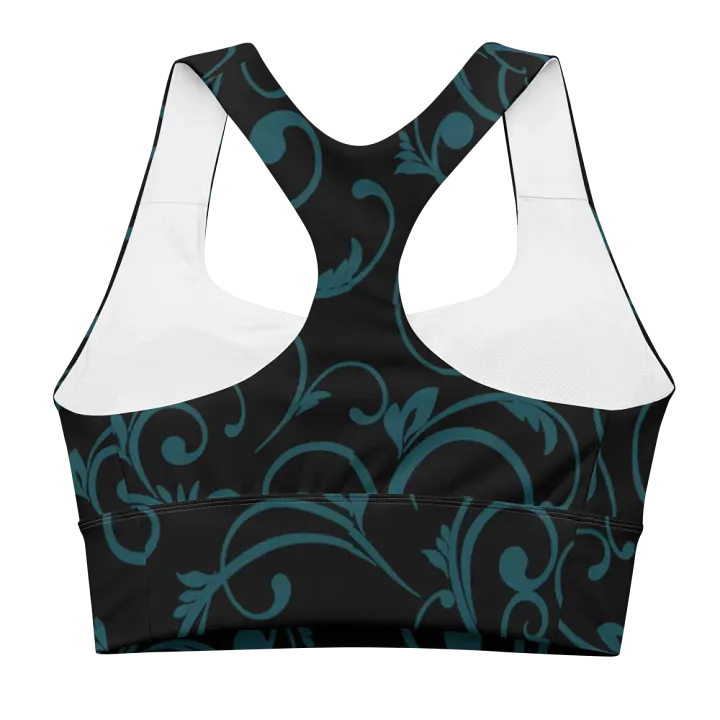 DarkTeal Twirl Bra Top product image (2)