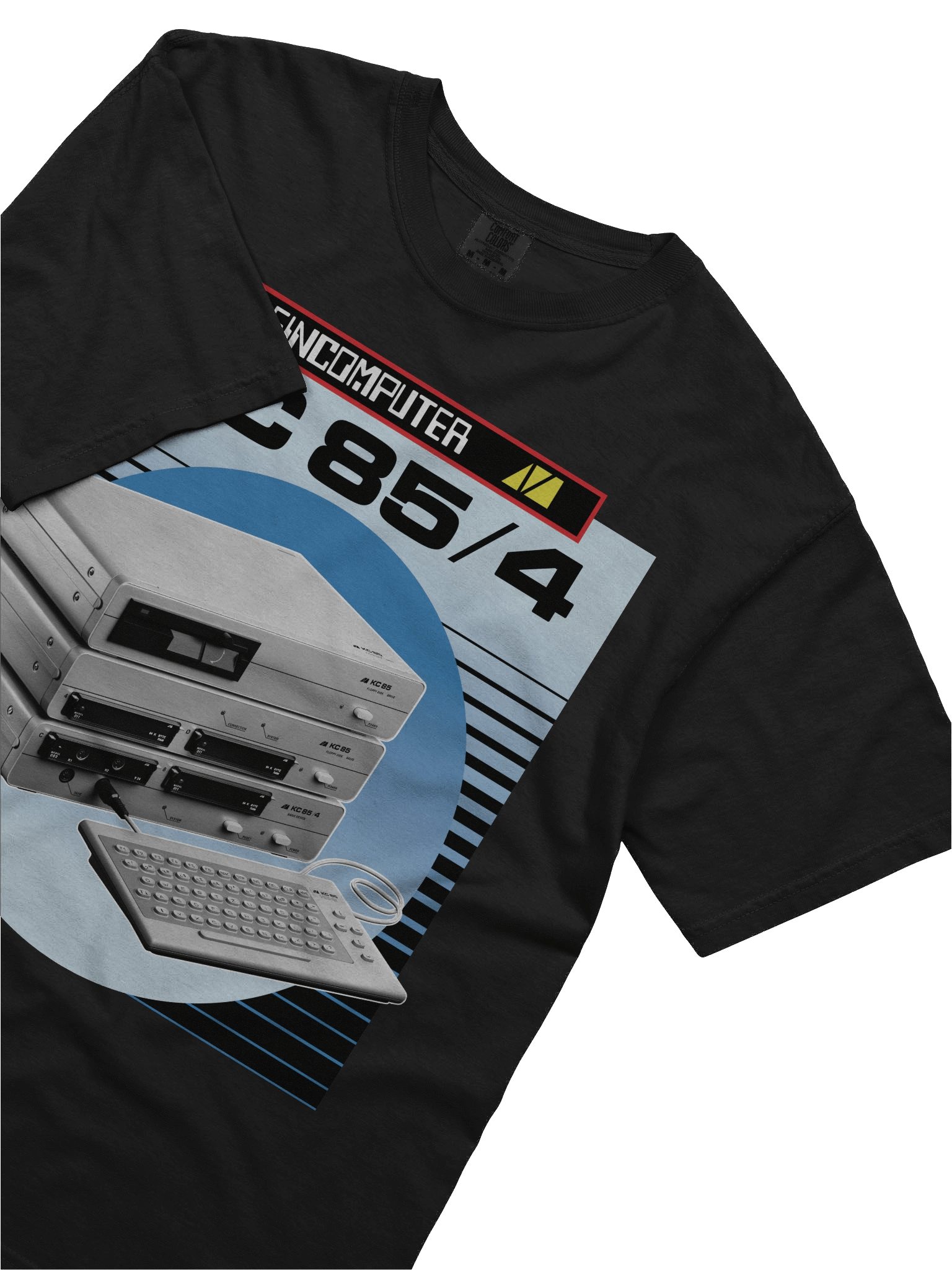 DDR Kleincomputer KC85/4 Shirt (blue) product image (3)