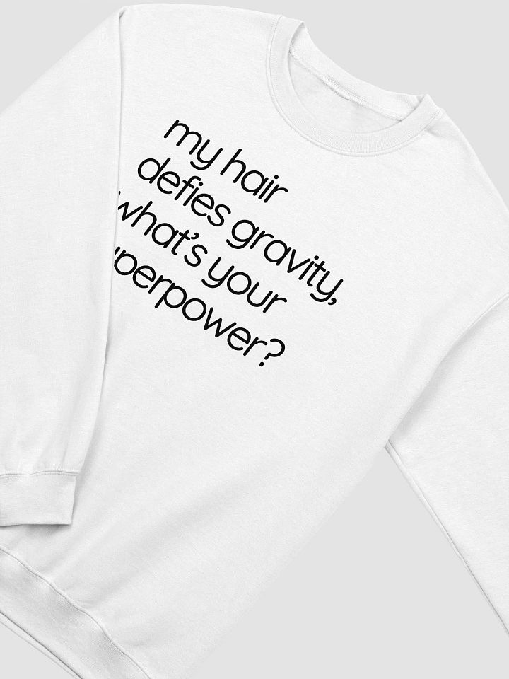 Defies Gravity Crewneck (white) product image (18)
