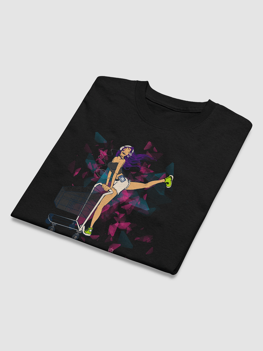 'Shopping Girl' Stylish Women's Tee - Fun Graphic Design for Fashion Lovers product image (40)