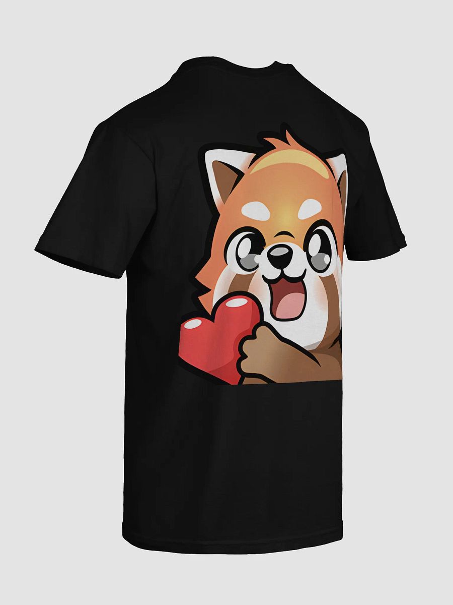 Loveable Red Panda Heart T-Shirt product image (88)