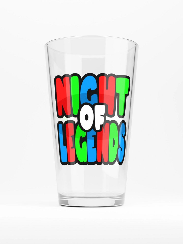 NIGHT OF LEGENDS PINT GLASS product image (1)