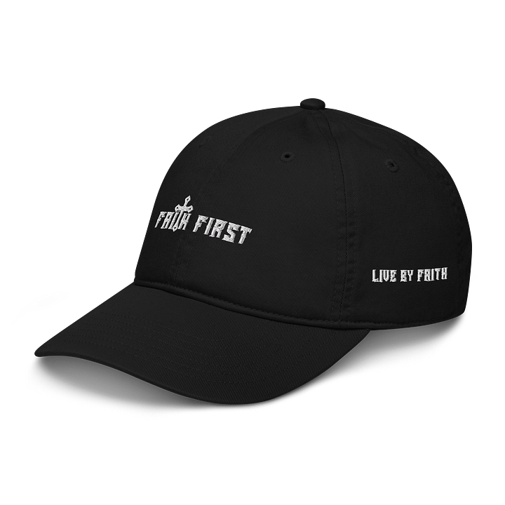 Romans 1:17 - Live By Faith Dad Cap product image (1)