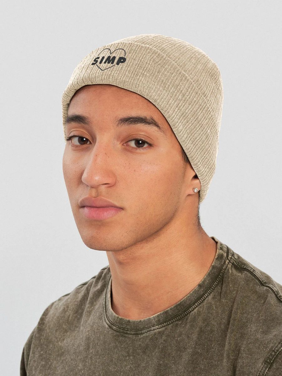 Simp (Black Text) Beanie product image (9)