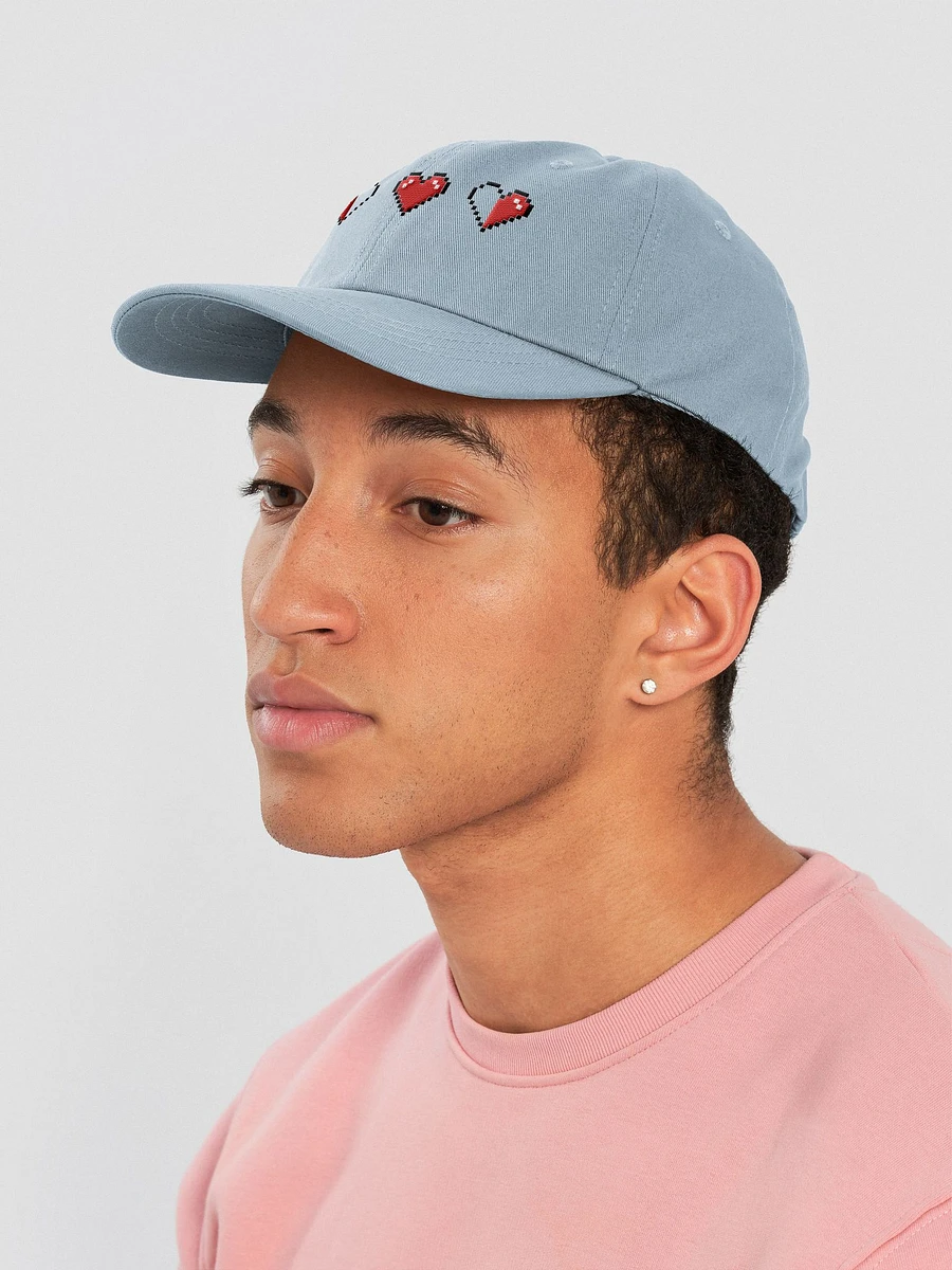 Half Heart Hat | Runesy Merch Collection | Dad Hat product image (7)