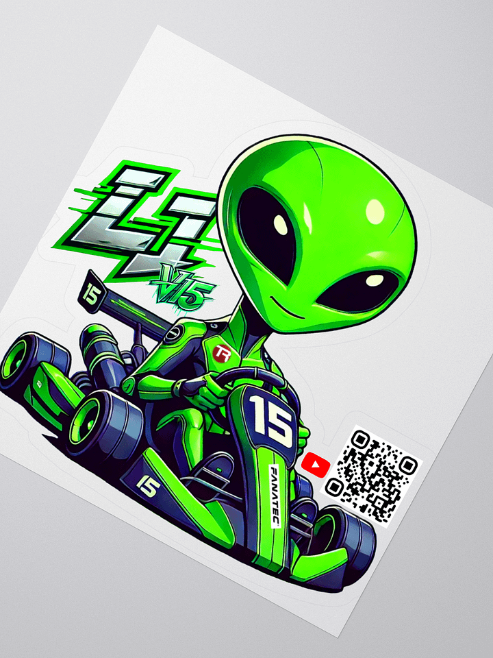 Bob the Alien – LJv15 Sticker product image (2)