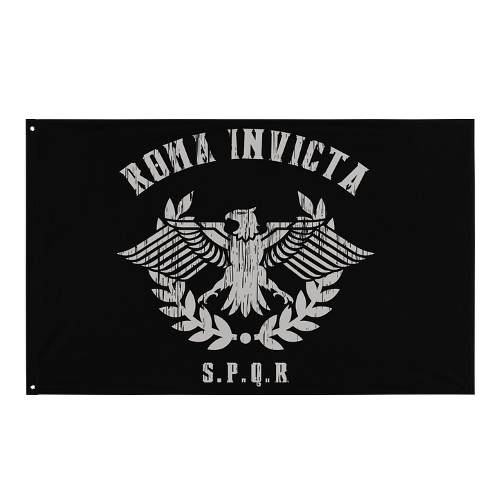 Roma Invicta White - Flag product image (1)