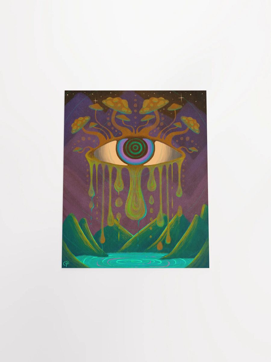 Matte Poster - Drippy Eye Painting product image (7)