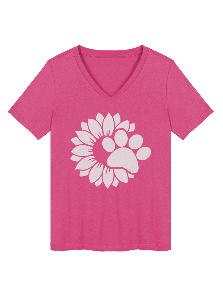 Sunflower Paw V-Neck Tee product image (56)
