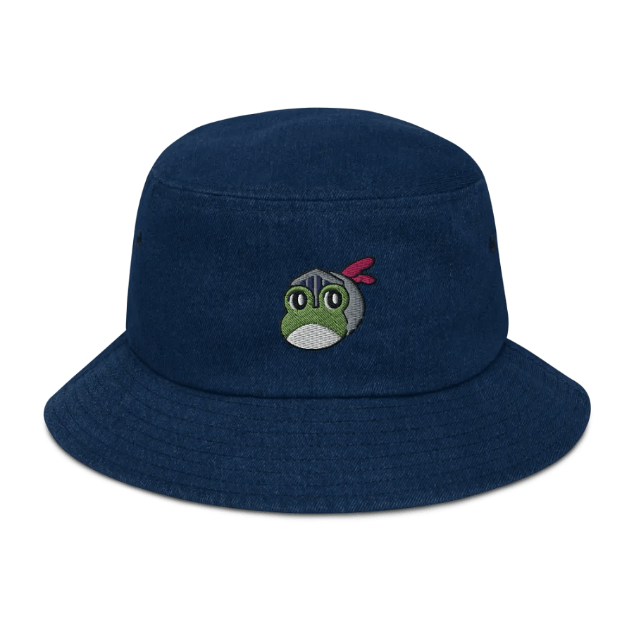 Croak Logo Denim Bucket Hat product image (1)