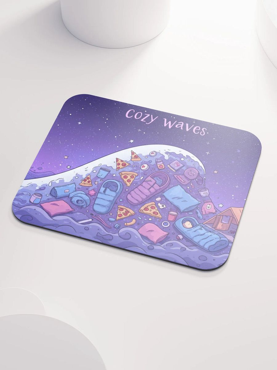 Cozy Waves Mouse Pad product image (3)