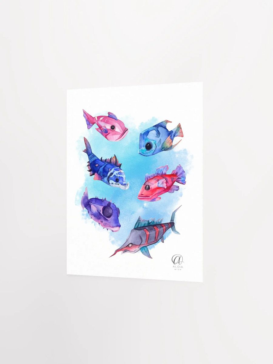Sea of Thieves Fish Matte Poster, Portrait product image (2)