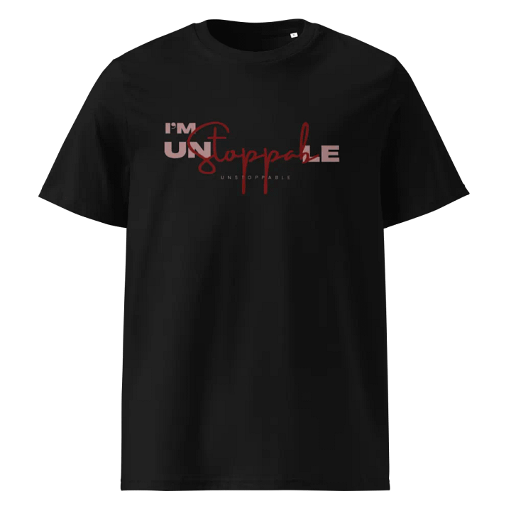 UNstoppable Stylized Text Organic T-Shirt product image (6)