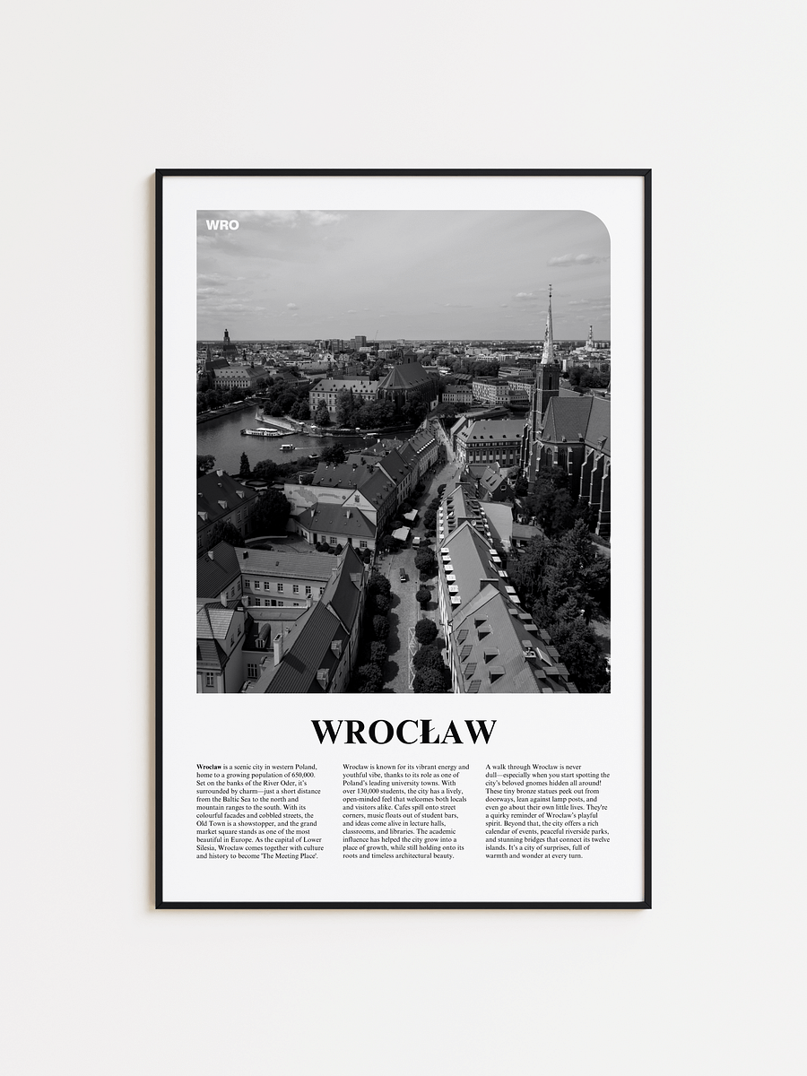 Wroclaw 02 Newspaper Poster product image (1)