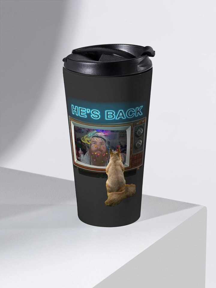 Waffles - He's Back Travel Mug product image (2)