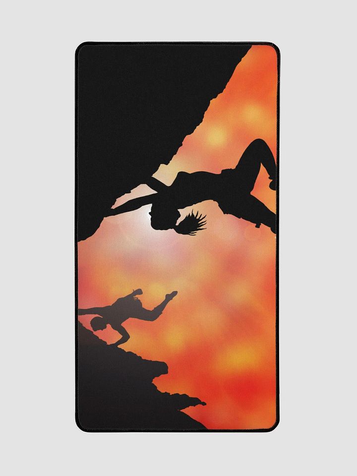Bouldering flare desk mat product image (2)