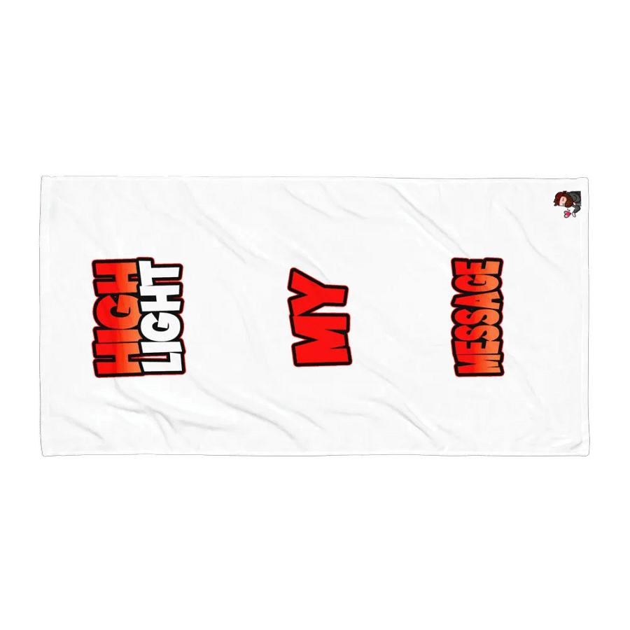 Serviette Highlight my message product image (1)