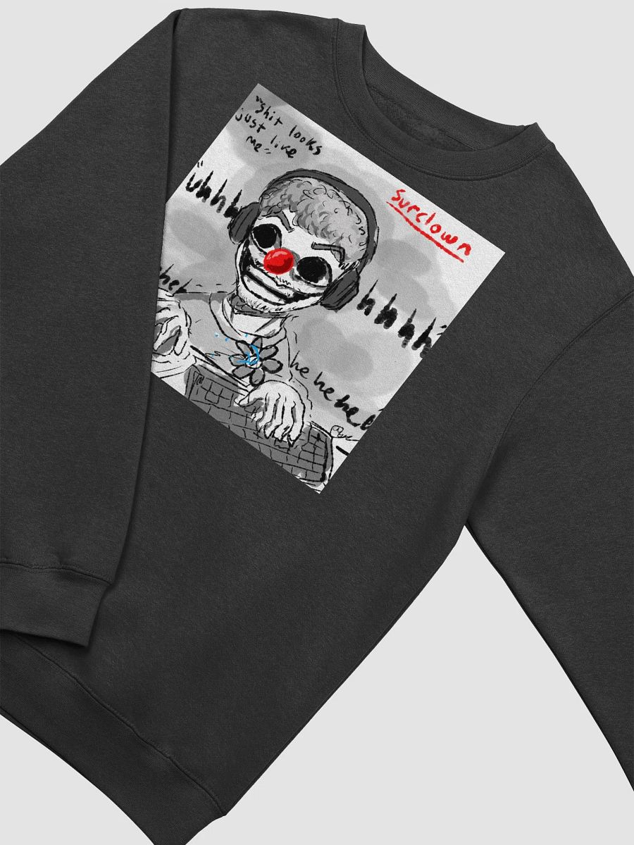 Clowning Around Crewneck Drawn by Mego_My_Eggo321 product image (3)