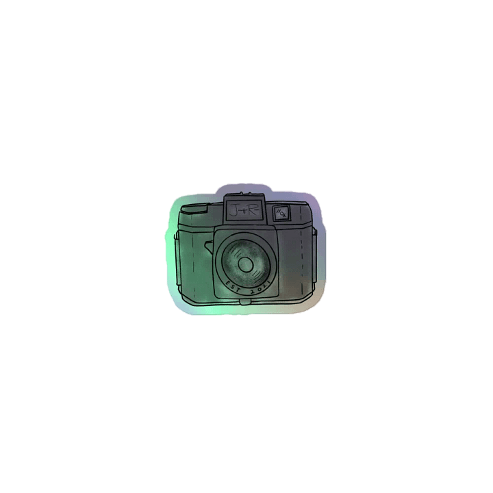 Jennifer Razon Logo Holographic Sticker product image (1)