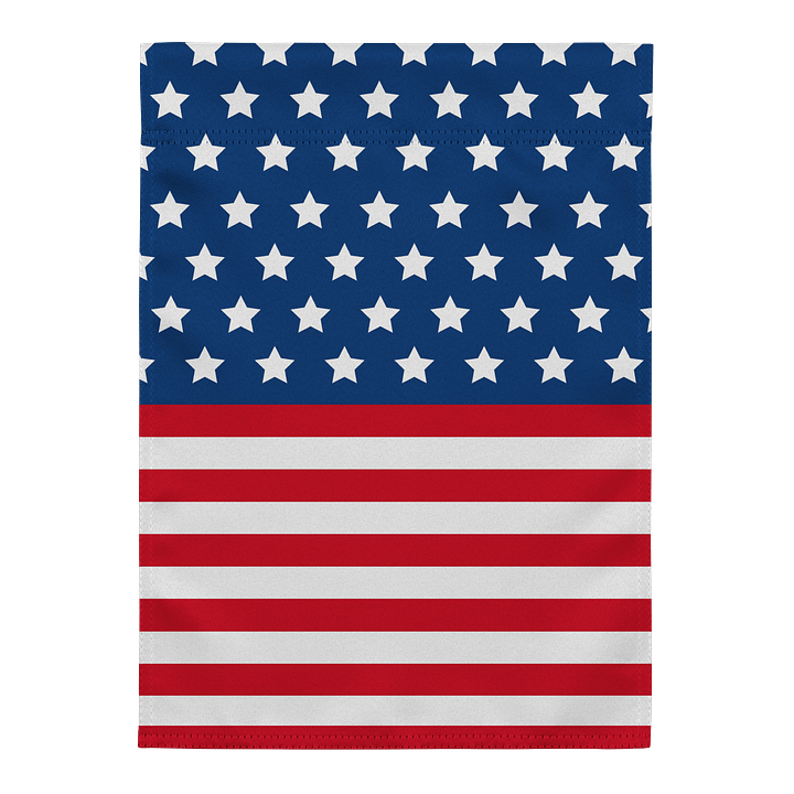 Exclusive Design: Scattered Stars American Flag Garden Flag product image (2)