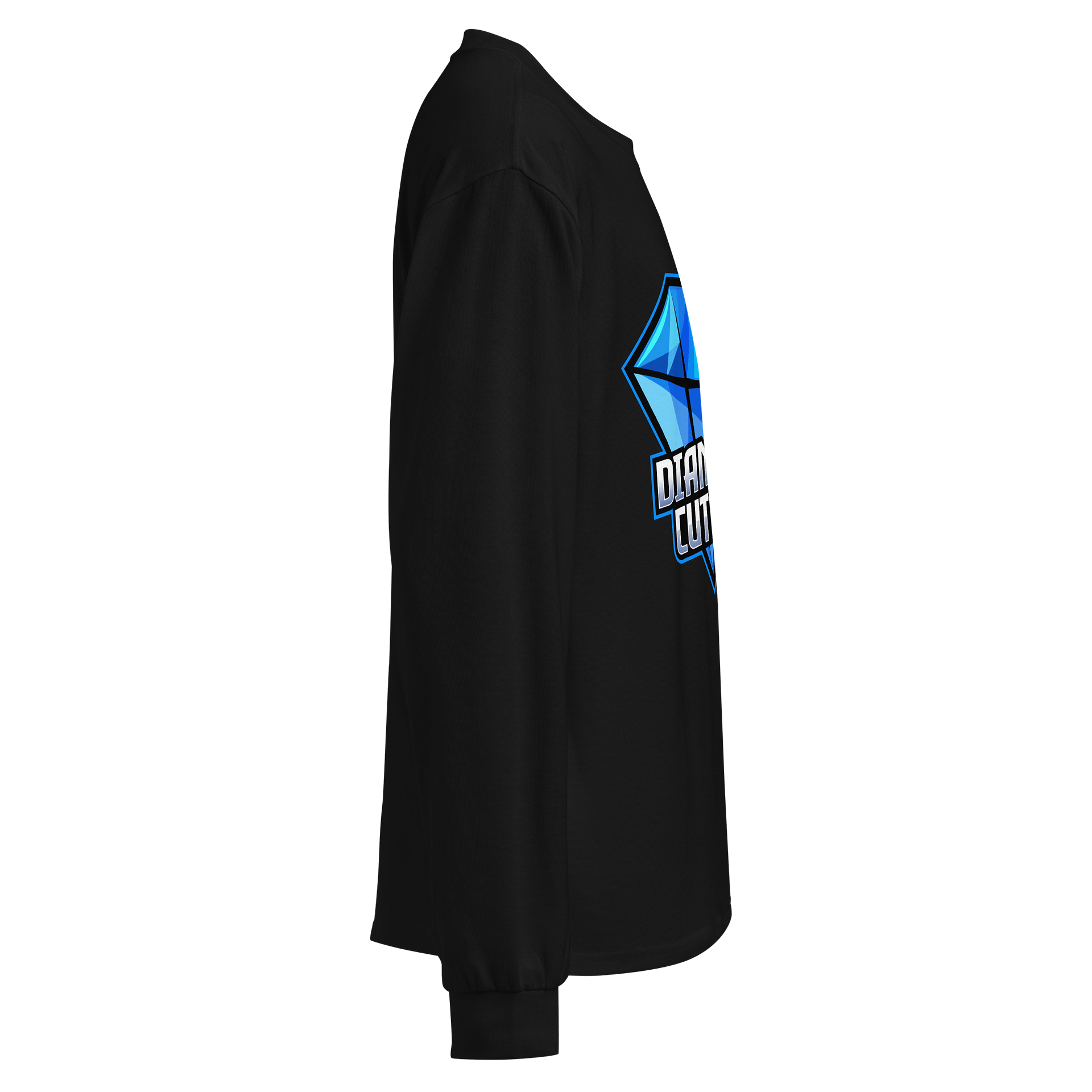 Faceted Diamond Cutter Long Sleeve Shirt With Large Logo product image (5)