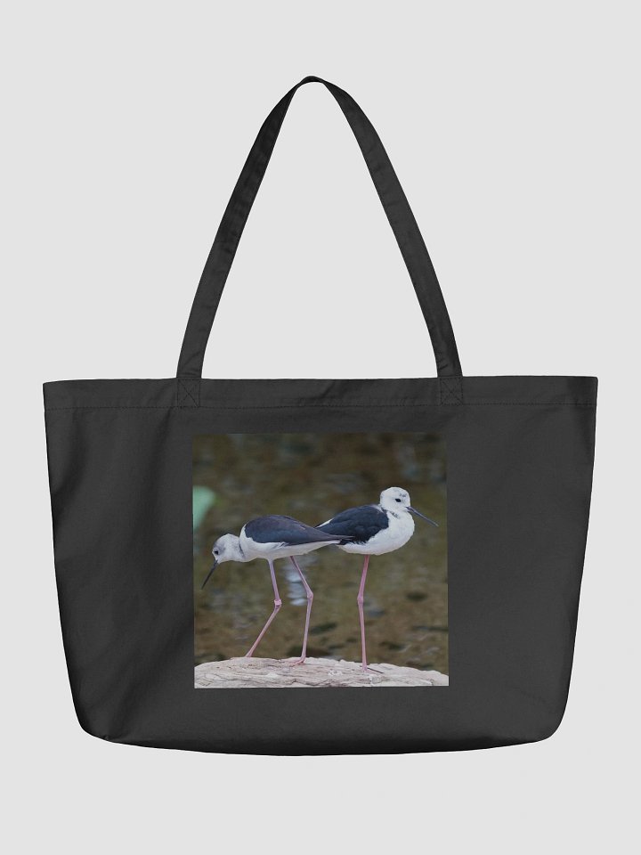Monochrome Avian Elegance Tote product image (1)