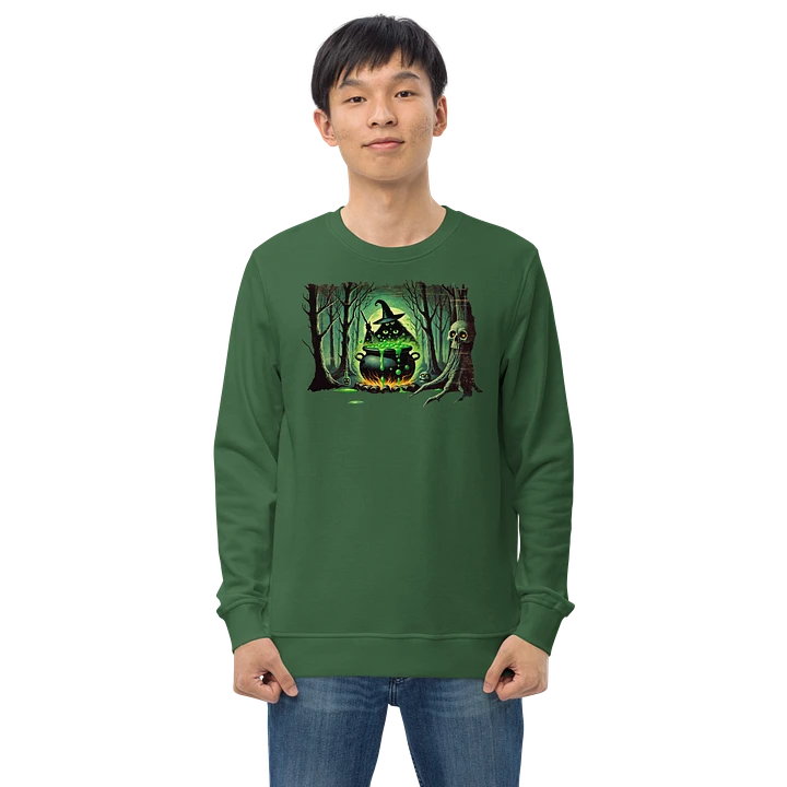 Cauldron Monster Unisex Organic Sweatshirt product image (2)