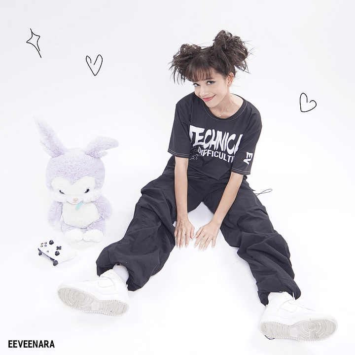 TECHNICAL DIFFICULTIES TEE - [BLACK] product image (2)