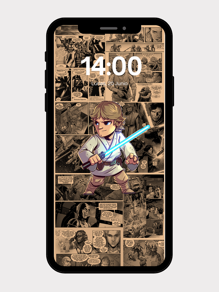 "Star Wars Grogu – The Mandalorian Wallpaper for iPhone (4K)" product image (1)