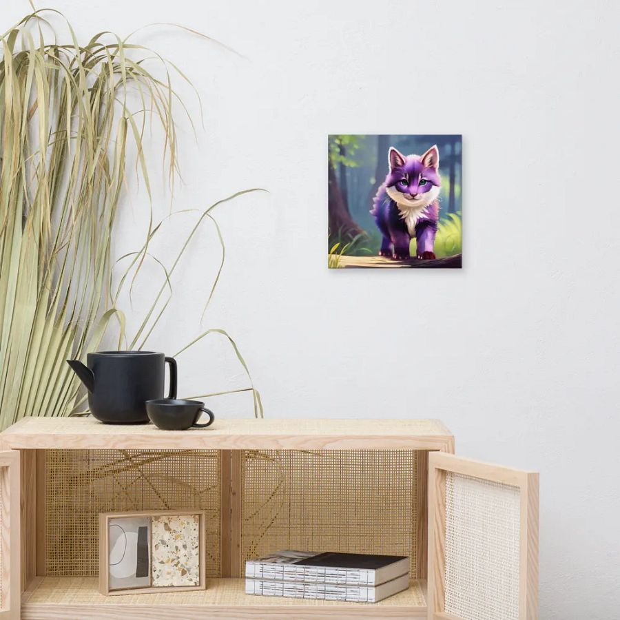 Cute Fox Digital Painting - v6 product image (9)