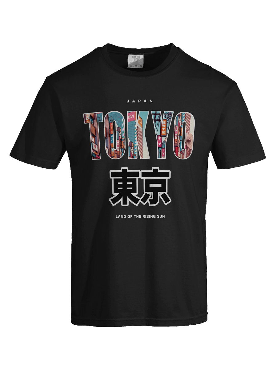 Tokyo City | Comfort Colors Unisex T-Shirt product image (8)